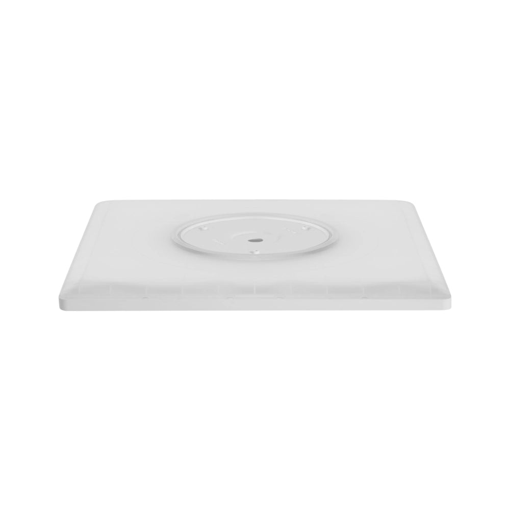 Lampada da soffitto a LED, pannello luminoso a LED quadrato in materiale sintetico bianco, lampada da incasso a soffitto con telecomando