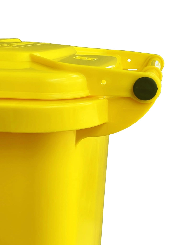 Bidone per la Raccolta Differenziata 120 l Colore Giallo