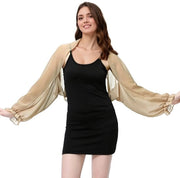 Sciarpa chiffon elegante con maniche a raglan, con valle raffreddante - Ideale per matrimoni