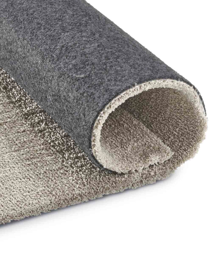 Tappeto FEEL BEIGE cm.240x340 tinta unita moderno, pelo morbido resistente e lavabile in lavatrice