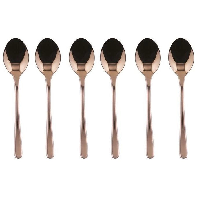 Sambonet Taste Cucchiaino da caffè Acciaio inossidabile Rame, Specchio 6 pz
