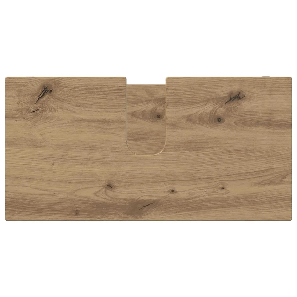 Mobile per lavabo da bagno Rovere artigianale 60 x 30 x 60 cm