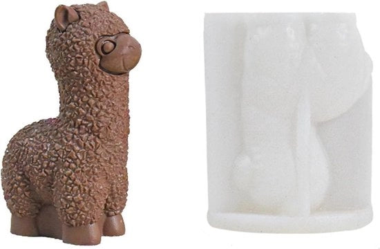 Modulo di Forma in Silicone per Candelabri, Fondant, Cioccolato e Sapone - Conica e Facile da Pulire