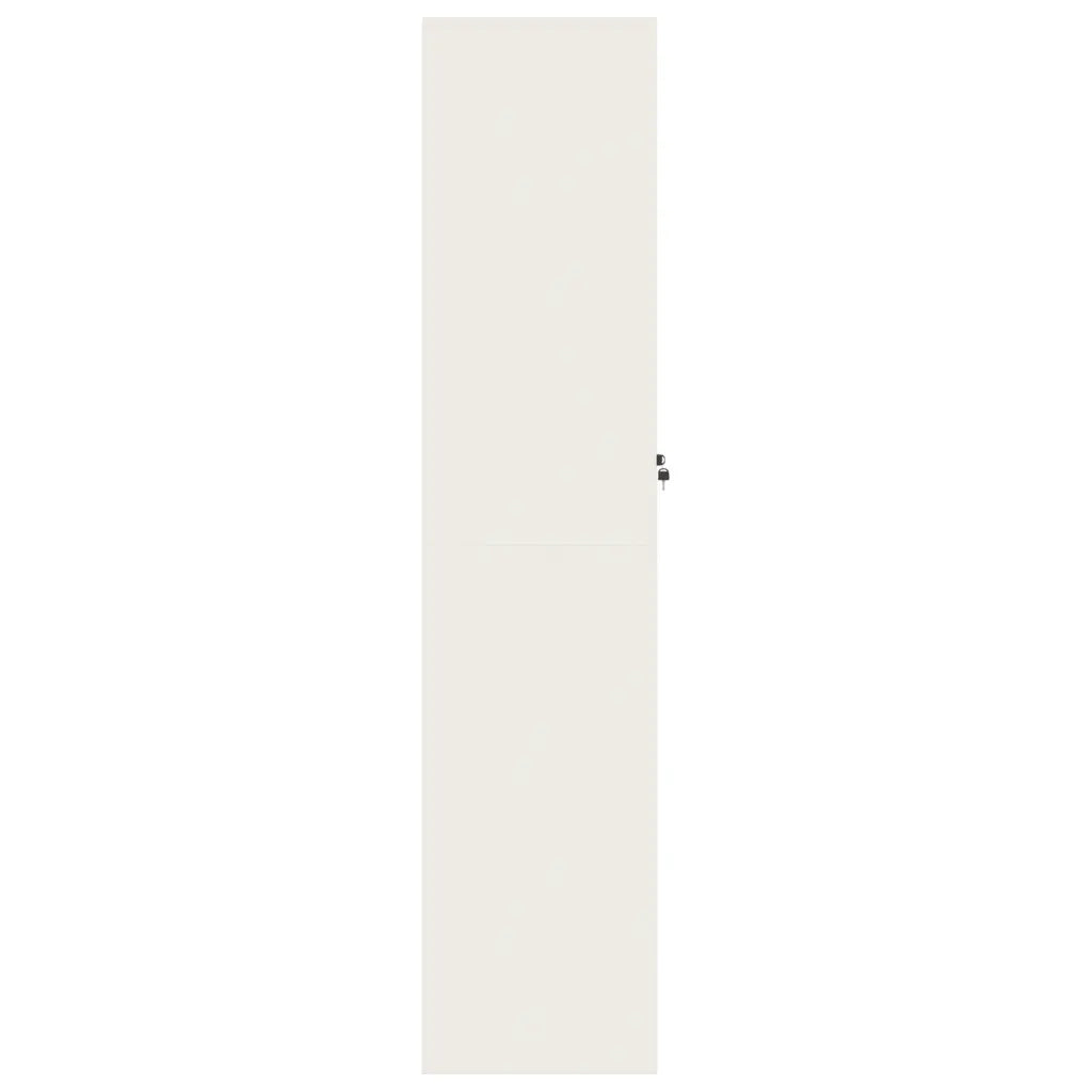 Armadio Classificatore Bianco 90x40x180 cm in Acciaio