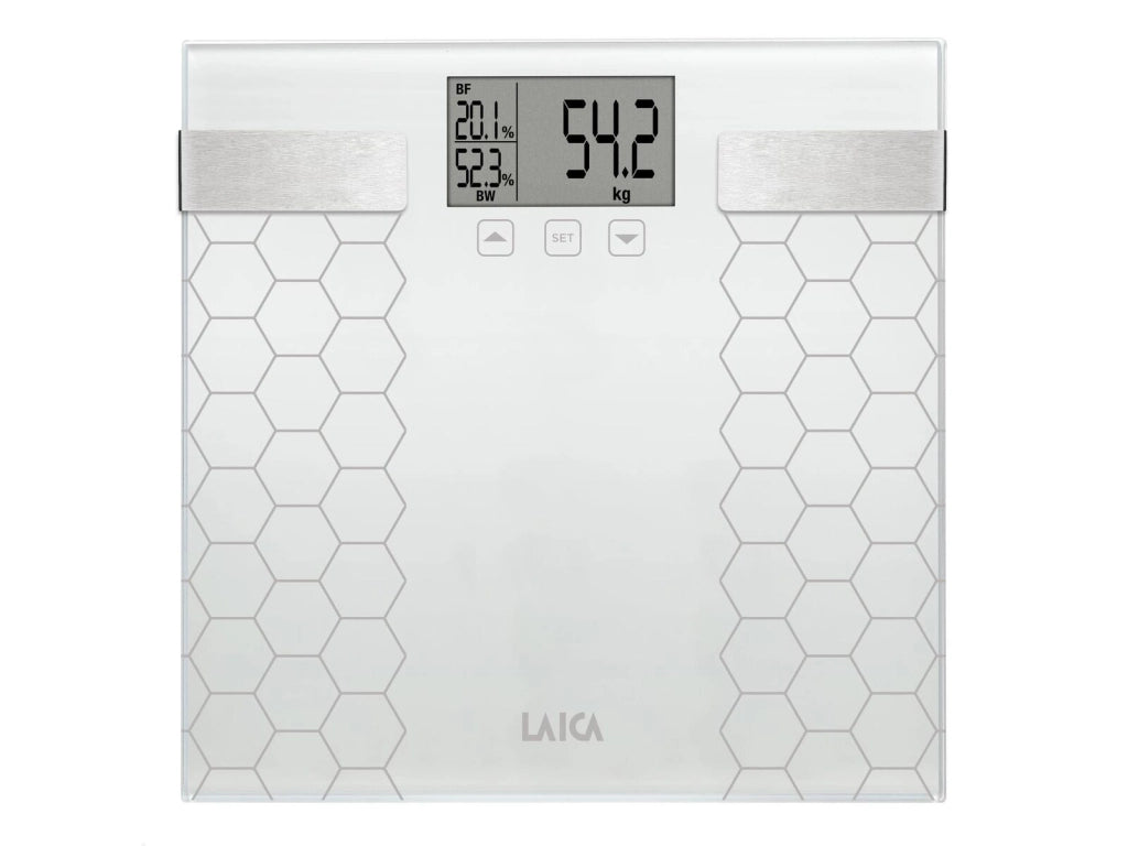 Laica PS5014 bilance pesapersone Quadrato Grigio Bilancia pesapersone elettronica