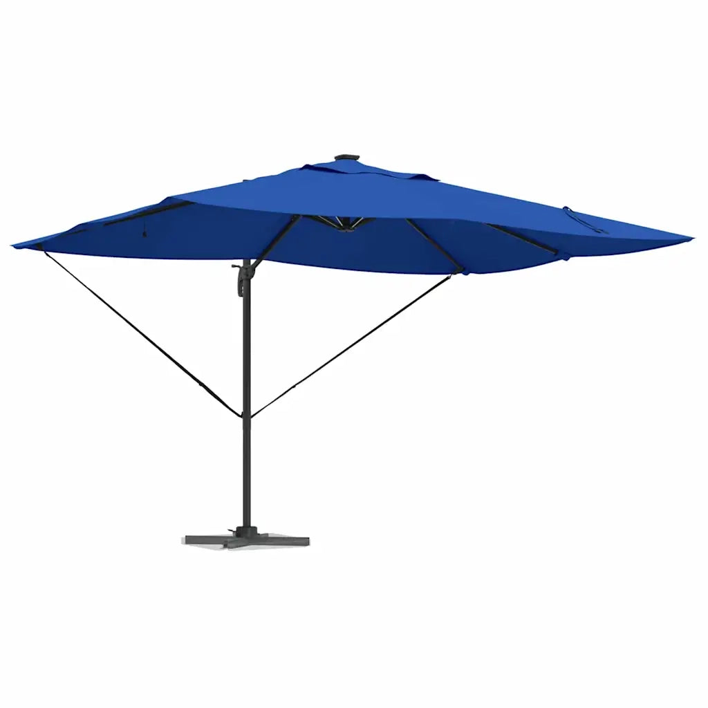 Ombrellone Azzurro 352 x 251 x 265 cm Poliestere e Alluminio 42003332