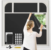 Gordiglio di oscuramento senza foratura - Tapparelle temporanee autoadesive per camere da bambini - 100% oscuranti e termicamente efficaci - 145x300 cm