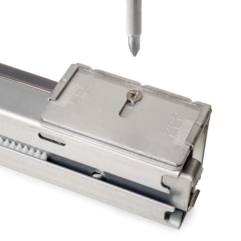 Cassetto portascarpe per armadi e cabine armadio Quartz, 440 (M60), Acciaio, Titanio