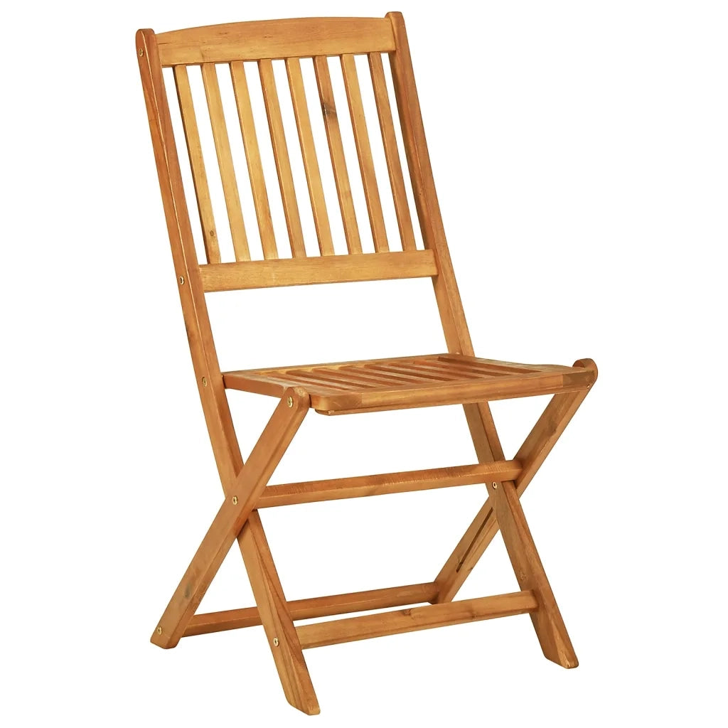 Set da Pranzo da Giardino Pieghevole 3 pz in Massello di Acacia 3206329