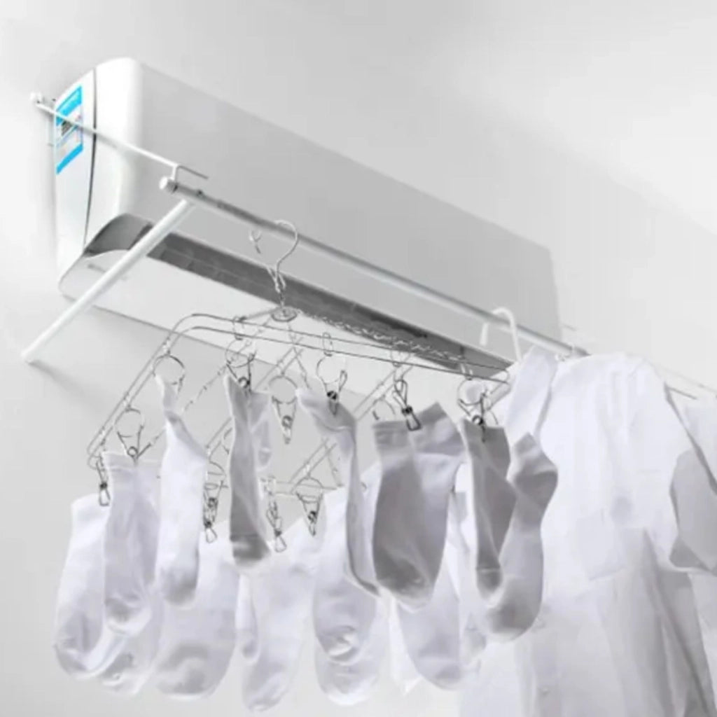 Stendibiancheria per Condizionatore Stendino Asciugabiancheria Aria 70532