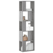 Libreria 5Ripiani Grigio Sonoma 45x23,5x162,5 Legno Multistrato 852785