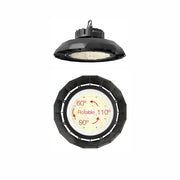 Lampada a LED industriale UFO LENS SWITCH 60W/80W/100W 100-260V