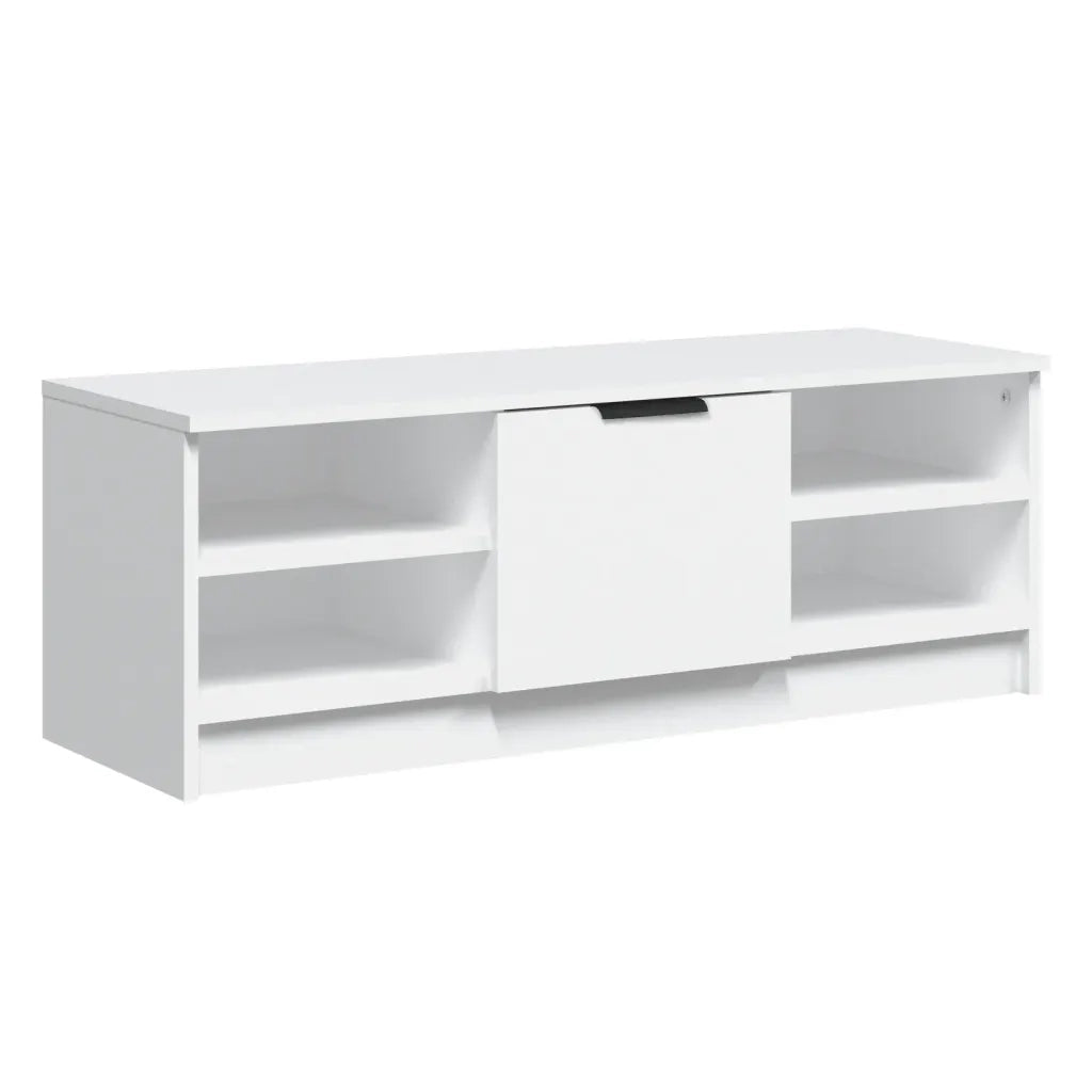 Mobile TV | Armadietto TV | Mobile Porta TV Bianco 102x35,5x36,5 cm in Legno Multistrato