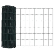 Recinzione da Giardino | Recinzione Euro Verde 0,8 x 25 m Ferro rivestito in PVC