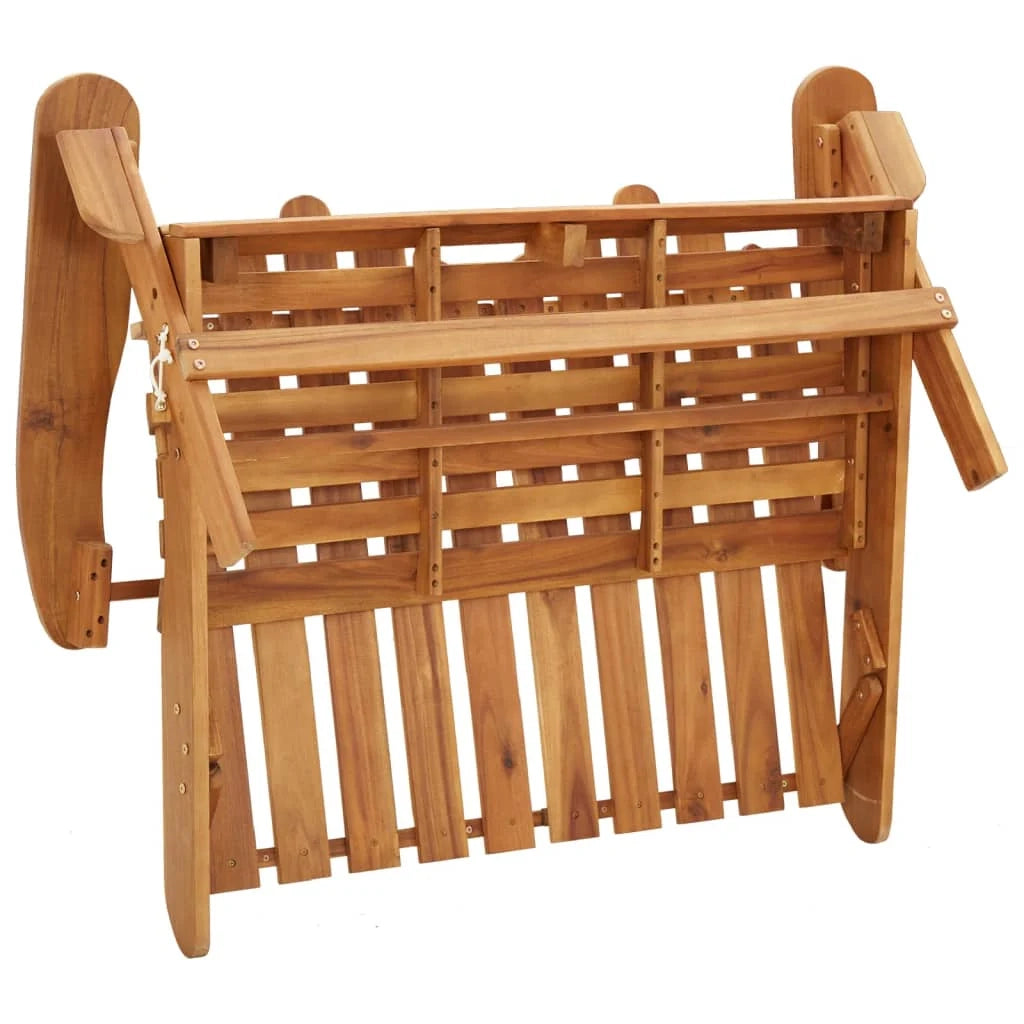 Panca da giardino mobili da esterno per patio terrazza e cuscini 126 cm legno massello di acacia 02_0011338