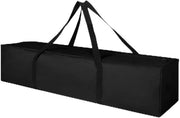 Supporto per Stendardo Portatile - 120 x 20 cm - Tas per Stendardo da Trasportare - Supporto per Lampada da Terra - Ripiegabile - Nero - Progettato per Resistere a Urto