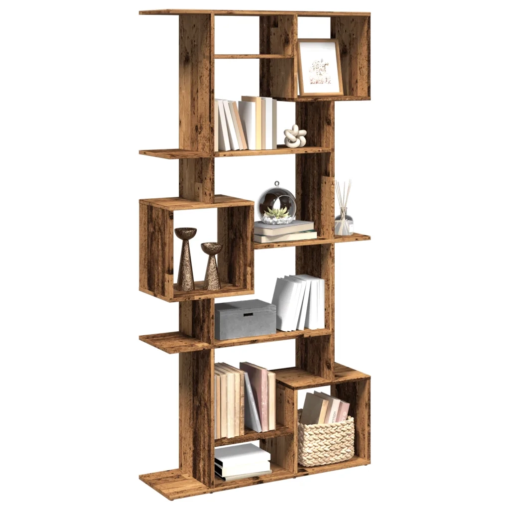 Libreria Legno Antico 92x29x188 cm in Legno Multistrato 3310323
