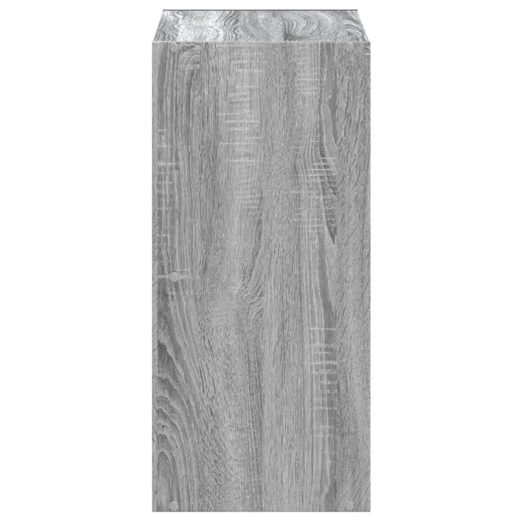 vidaXL Libreria Grigio Sonoma 68,5x32x68,5 cm in Legno Multistrato