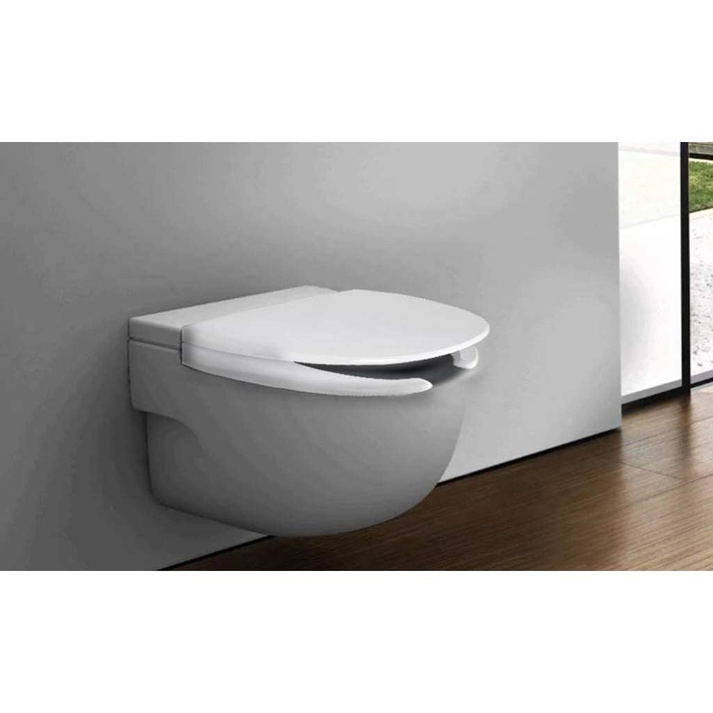Copriwater universale per disabili legno bianco coprivaso wc Damast