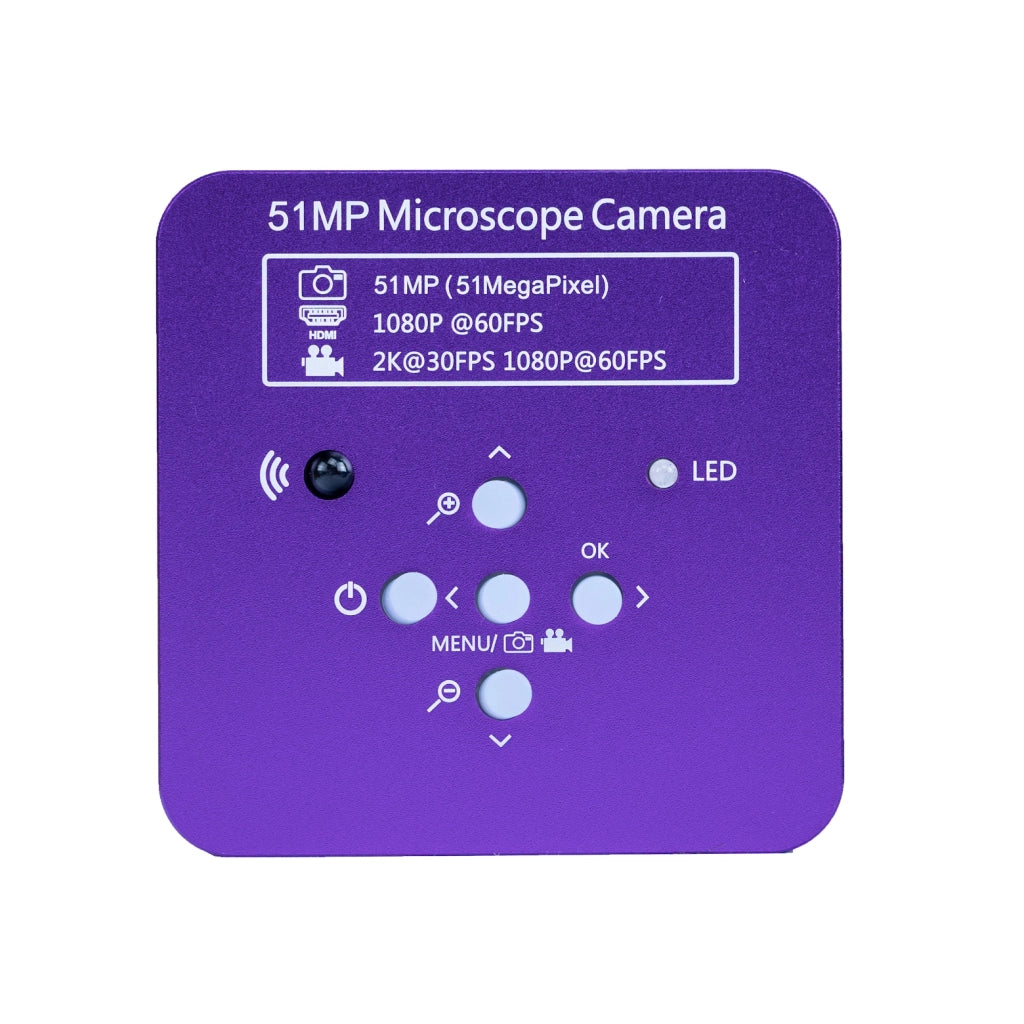 Camera Microscopica Puppis Pink PRO KMPPP-HDMI-USB 51MP – Alta Risoluzione 4K | HDMI e USB