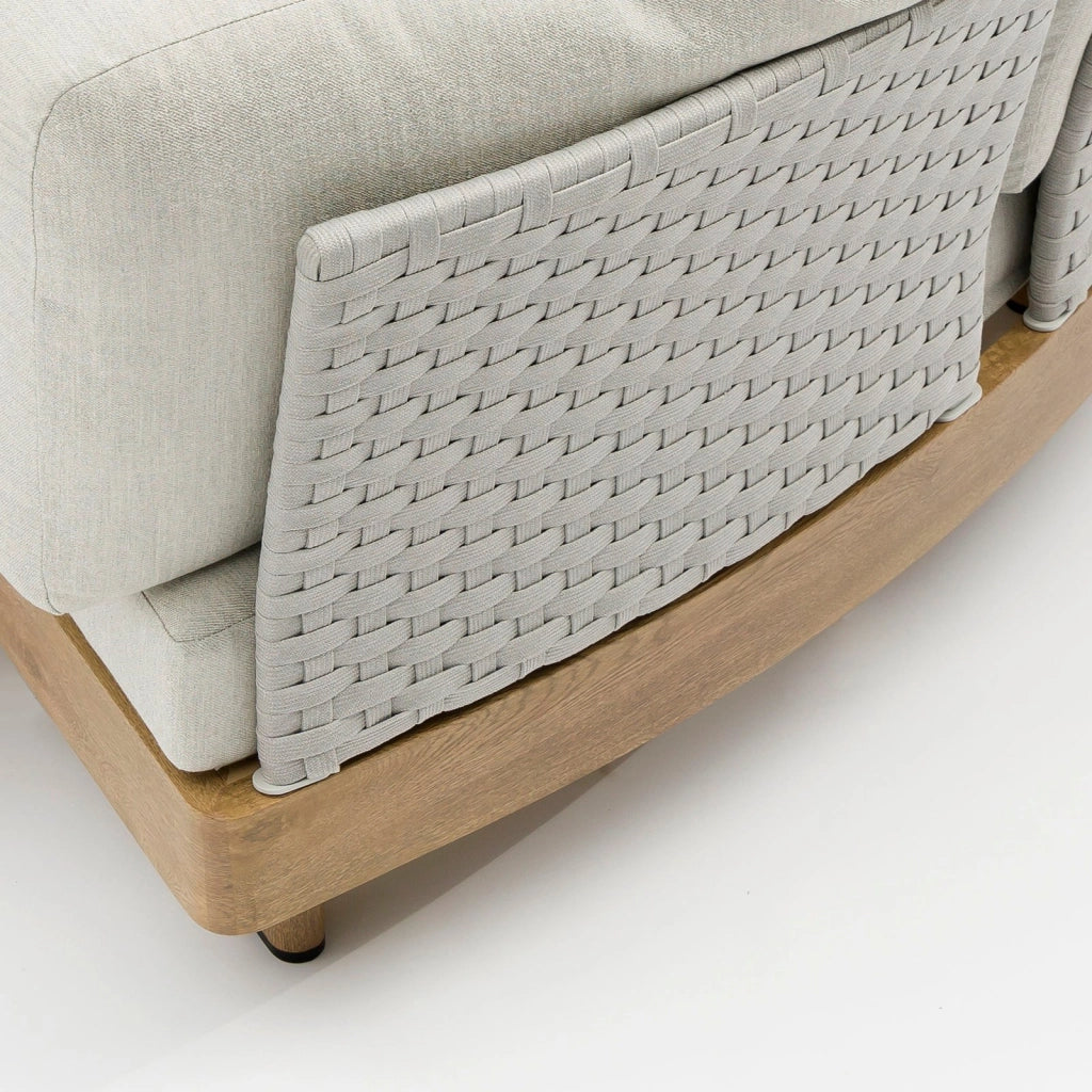 Divano da giardino modulo angolare dx - ULRIC