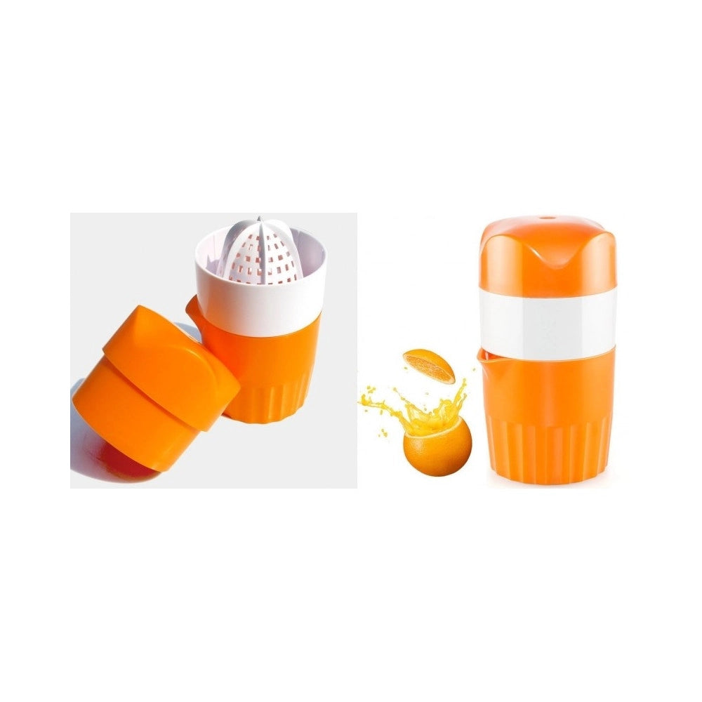Trade Shop - Spremi Premi Agrumi Arancia Juicer Manuale Con Contenitore Limoni Arance Cucina -
