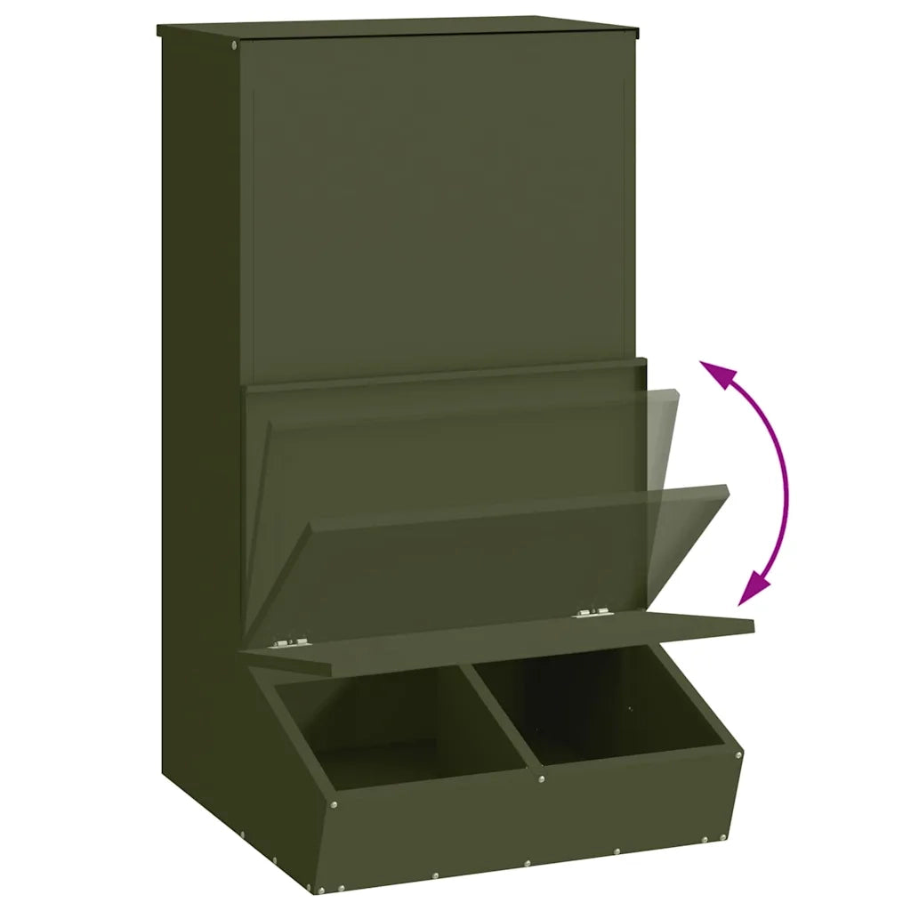 Nutriente per Maiali Verde oliva 55 x 51 x 91,5 cm CFW2965118