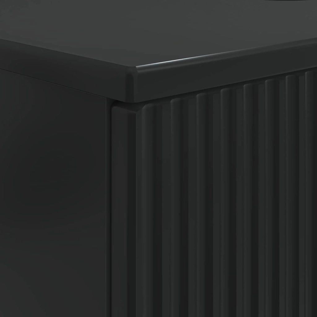 Armadio per Lavabo da Bagno HOORN Nero 82 x 41 x 56 cm 897236