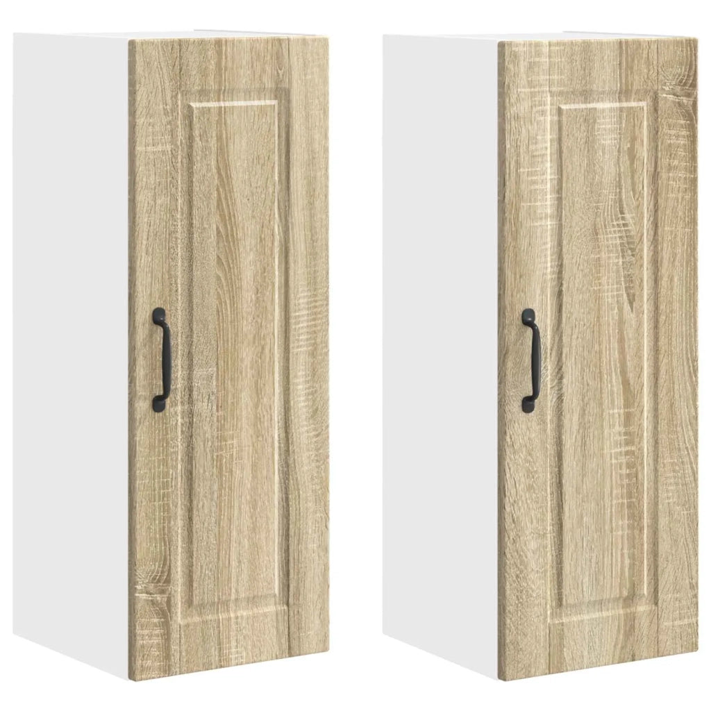 Armadietto a muro PORTO 2 pcs Rovere Sonoma 30 x 31 x 80 cm