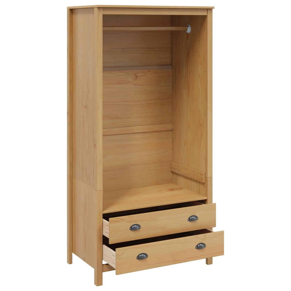 Guardaroba con cassetto HILL Marrone miele 84 x 50 x 170 cm 42025042