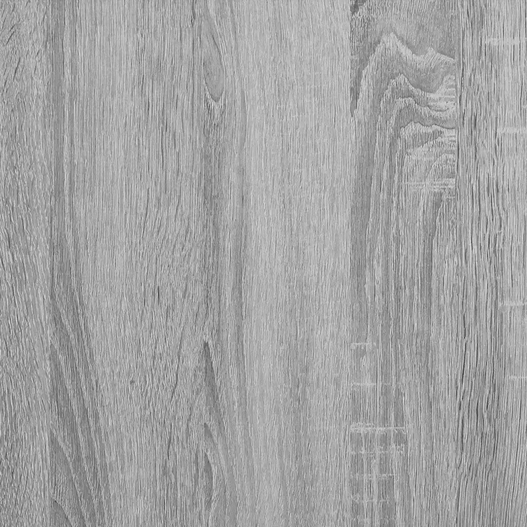 Appendiabiti a muro A parete Grigio Sonoma 60 x 40 x 12 cm 874432