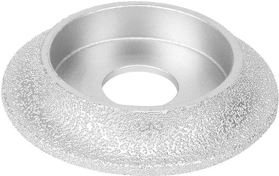 Lama ceramica diamantata - Montaggio saldato - Efficienza e durata - 6,4 cm - Per ceramica, marmo e pietra - Adatto per la lama di abrasione di materiali più duri