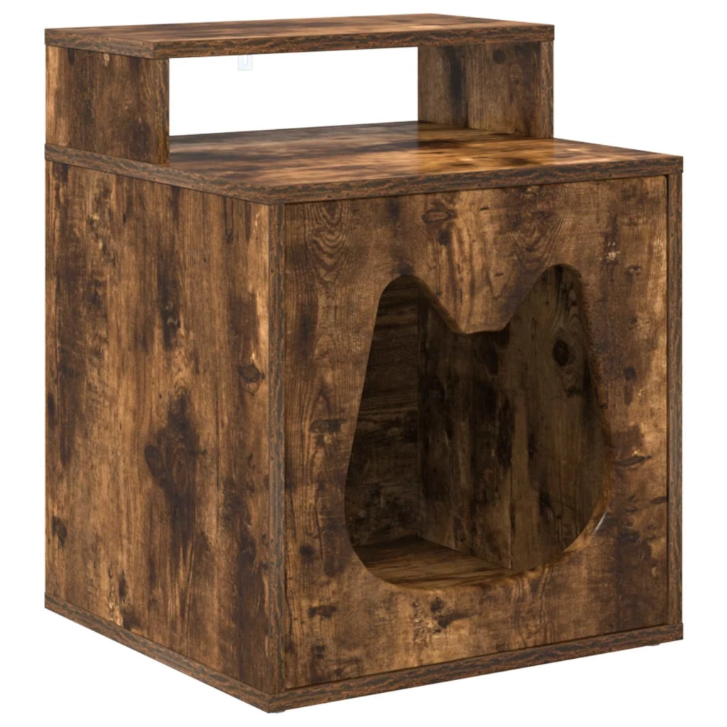 Casa per Gatti Rovere Fumo 42,5 x 40 x 53,5 cm 8000694
