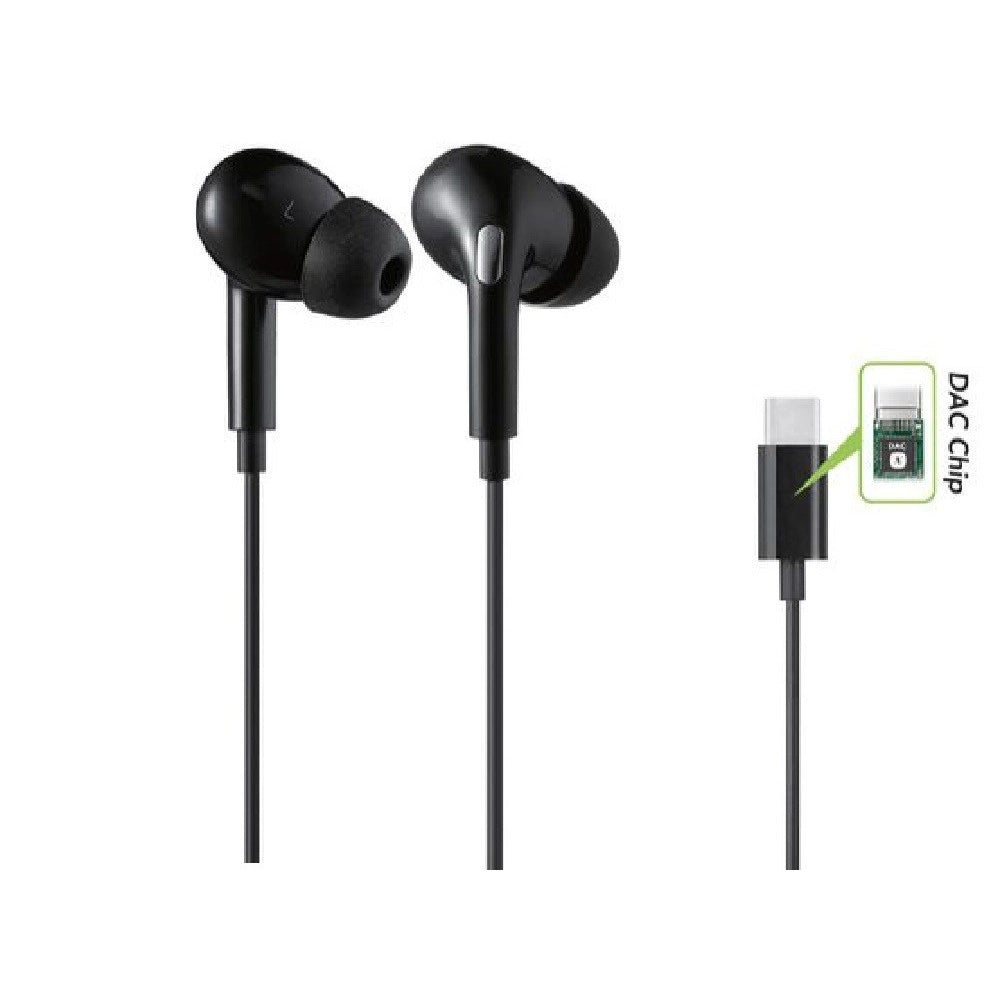 Trade Shop - Auricolari Stereo In-ear Cuffie Connettore Type-c Dac Chip Smartphone Au-tc02 -