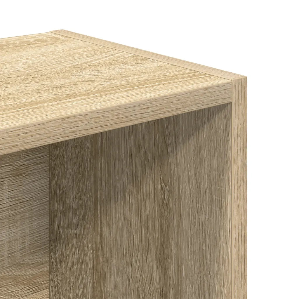 Libreria Rovere Sonoma 31x24x102 cm in Legno Multistrato 860339