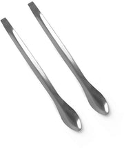 Lepel Laboratorio in Acciaio Inossidabile - Medico - Lepel di Prelevamento - 2 Pezzi - Resistente alle Temperature - 10/12.5/14cm