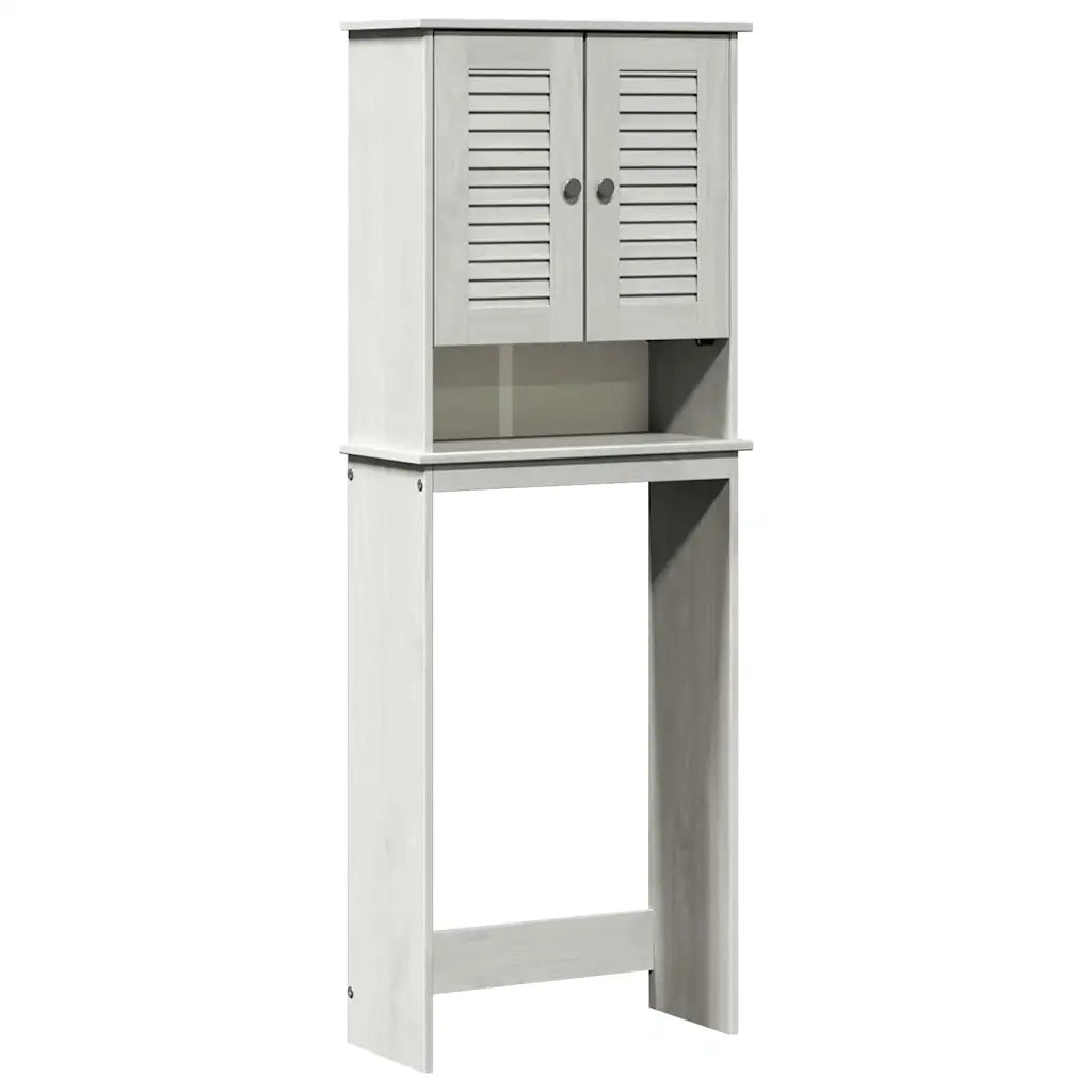 vidaXL Mobile Bagno con lo scaffale VIGO Bianco 60 x 27 x 161 cm