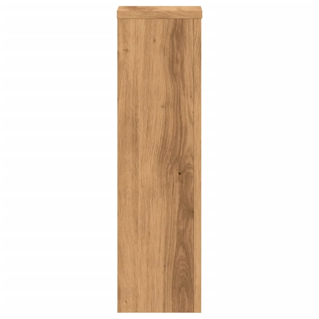 Portavasi mobili per fiori set da 2 fatti a mano legno ingegnerizzato marrone 02_0045288