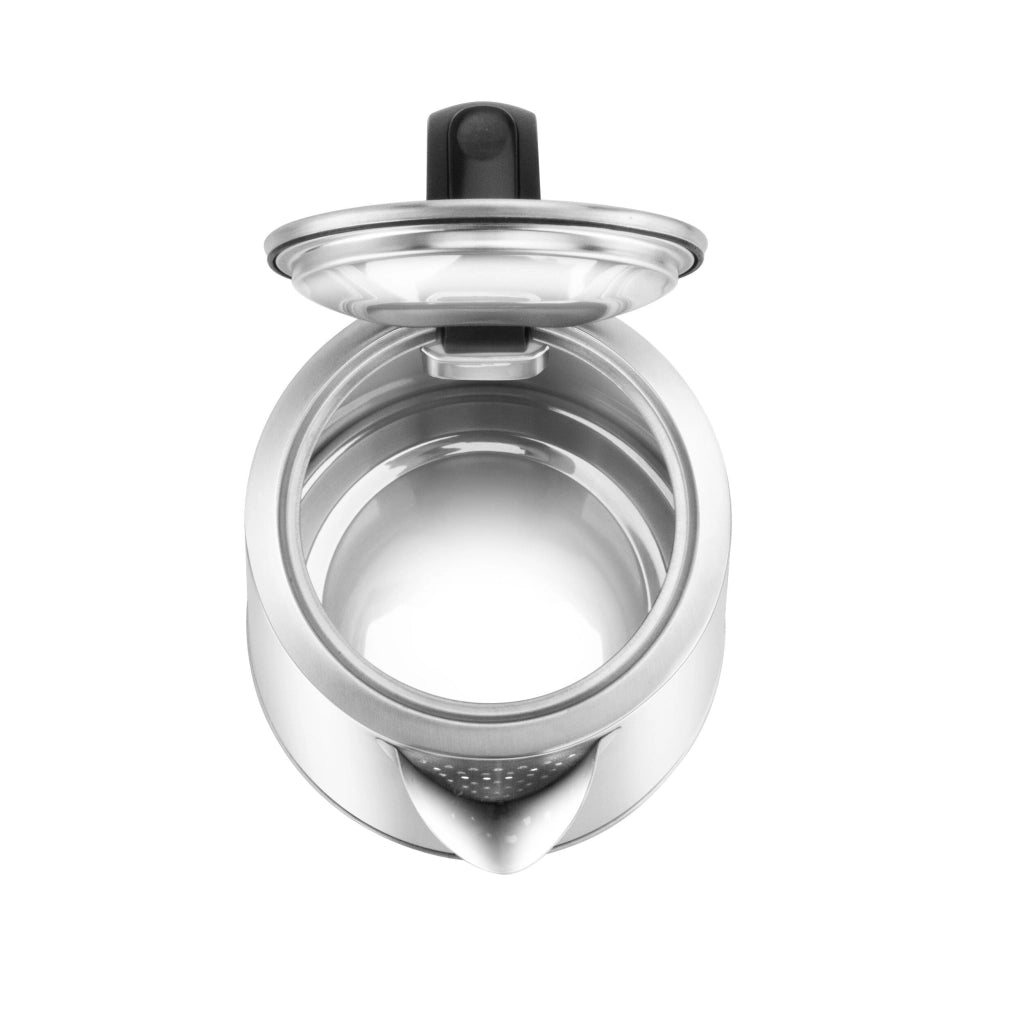 Bollitore elettrico cordless acciaio inox 1,7L, resistenza nascosta 2200W, spegnimento automatico cucina - SOGO