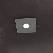 ECCENTRIC APPLIQUE-PLAFONIERA 1 LUCE GRIGIO ANTRACITE 1156-1L-GA