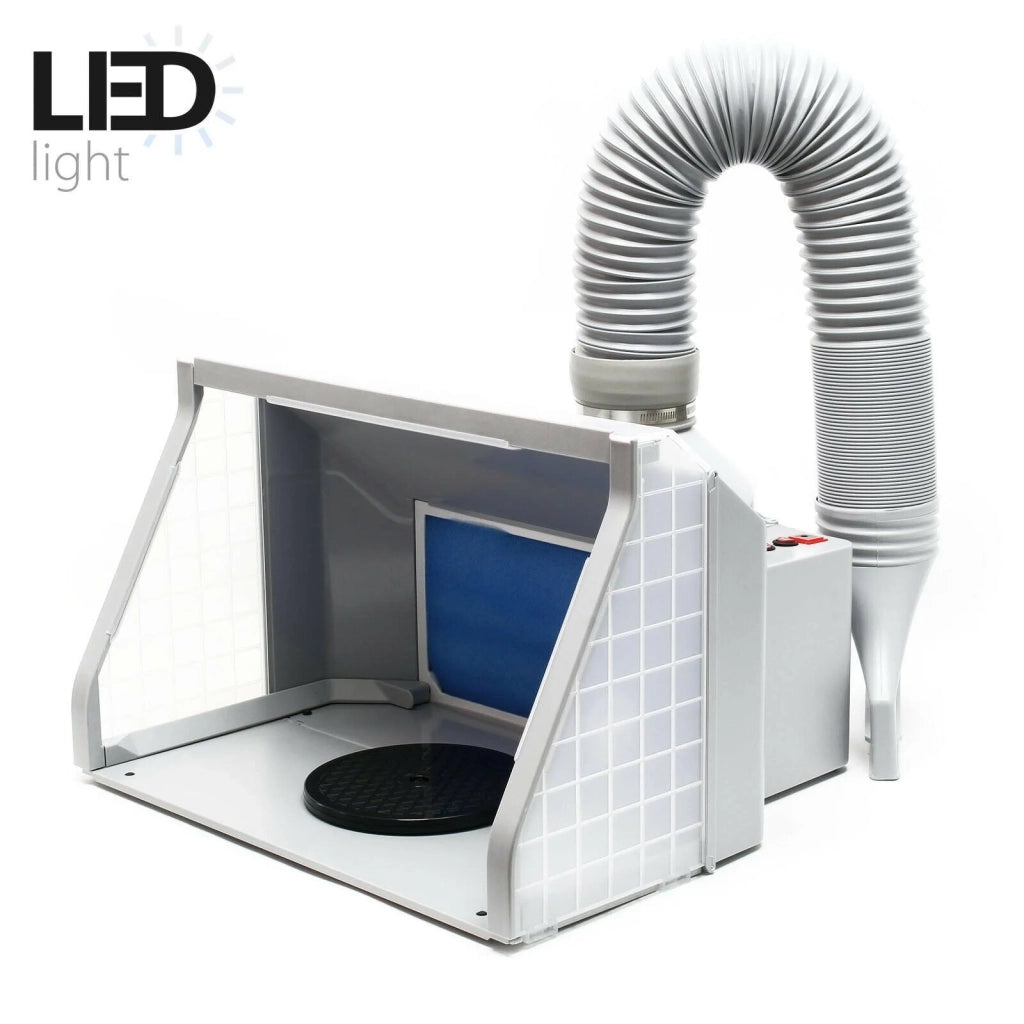 Cabina di aspirazione a doppia ventilazione a LED da 9 m³/min con interruttore regolabile a 2 livelli 16_0002402