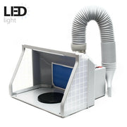 Cabina di aspirazione a doppia ventilazione a LED da 9 m³/min con interruttore regolabile a 2 livelli 16_0002402