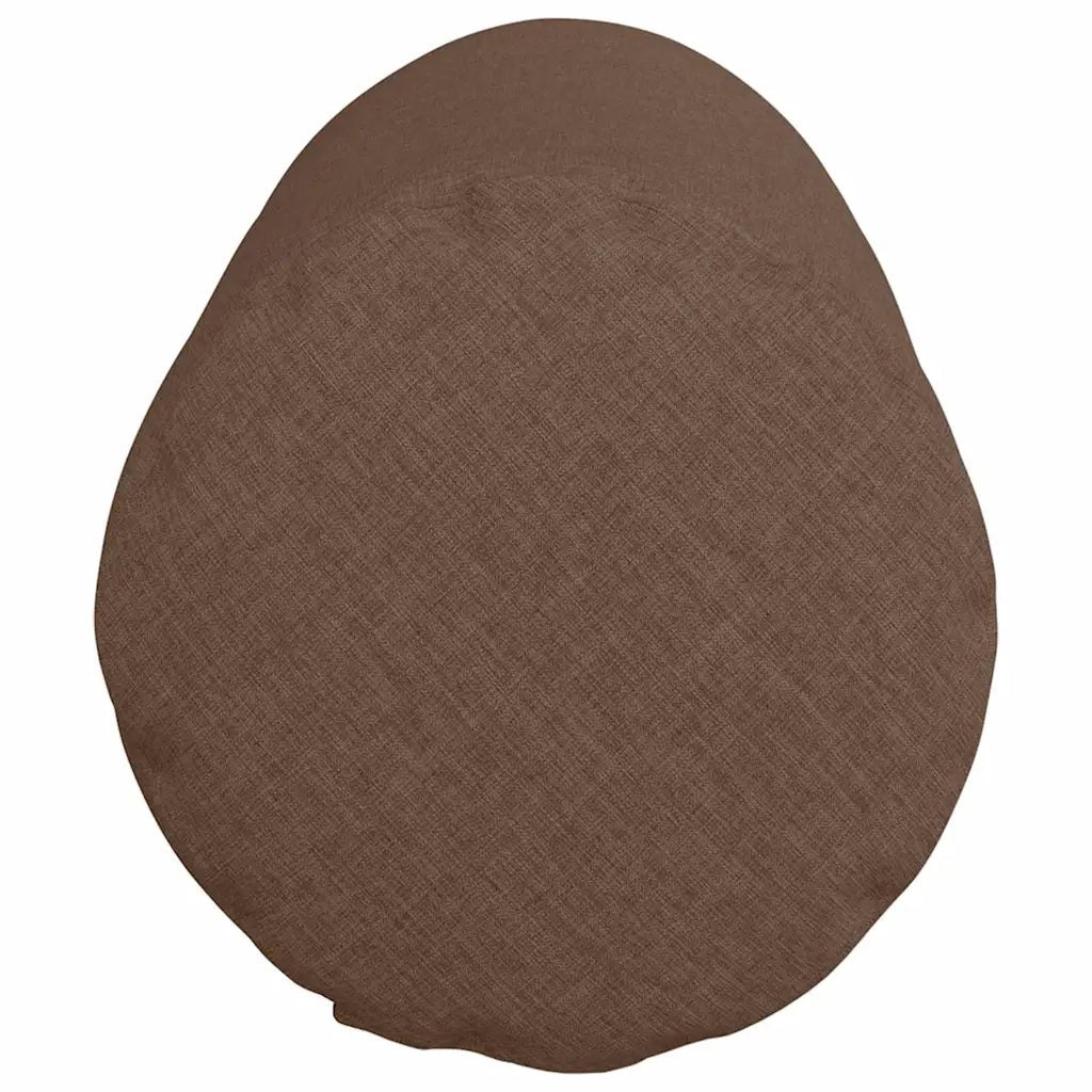 Cuscini a rullo 2 pcs Marrone Ø 25 x 70 cm Tessuto