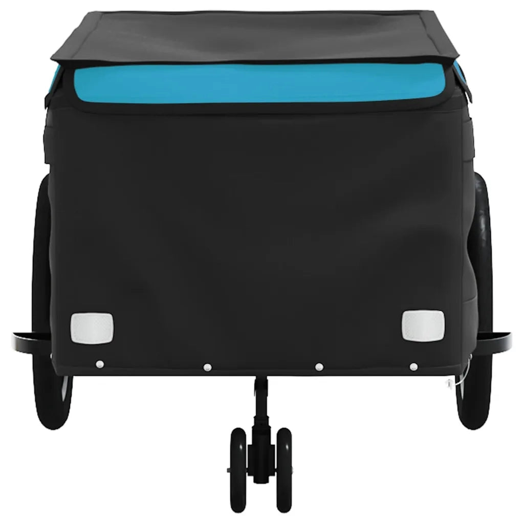 Rimorchio da Bici Nero e Blu 45 kg in Ferro CFW9620186