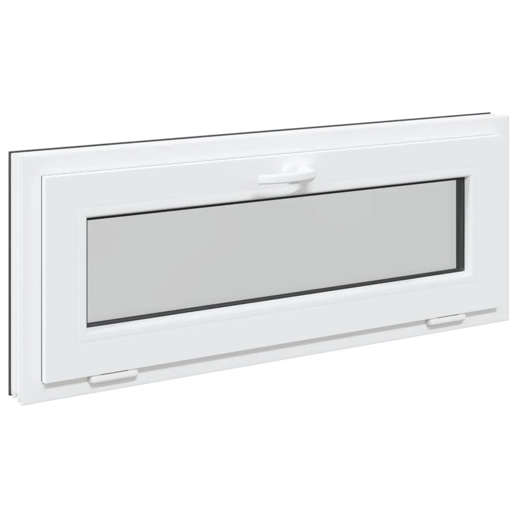 Finestra per Soffitta RISOR 110 x 40 cm PVC e Vetro Antracite 42047348