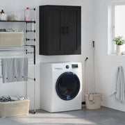 Mobile a Parete Nero 69,5x34,90 cm in Legno Multistratocod mxl 79159
