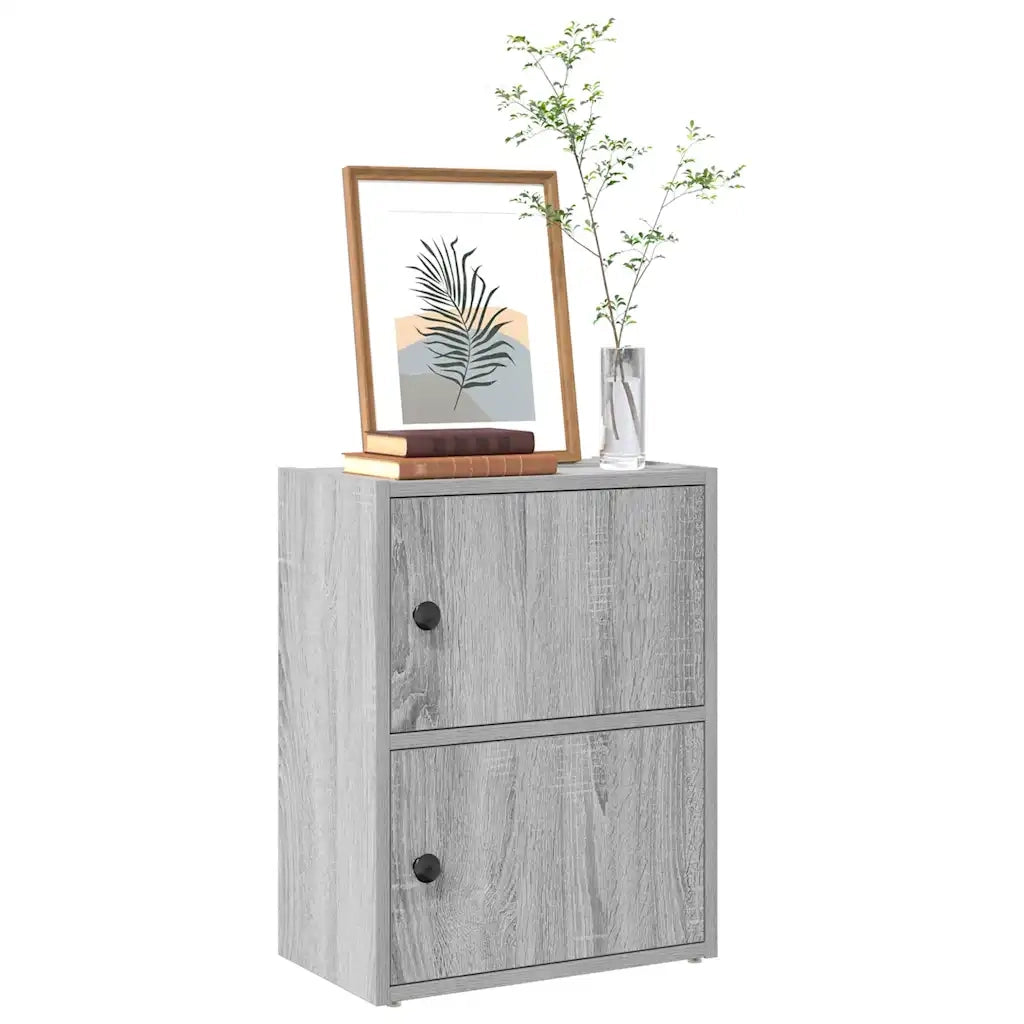 Libreria Grigio Sonoma 40x24x52 cm in Legno Multistrato 860360