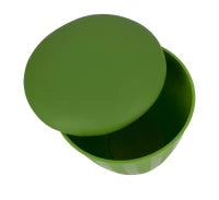 Sgabello Contenitore Easy Verde Cm Ø 38X45