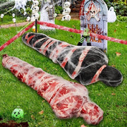 Decorazione di Halloween - effetti speciali di morte - set di decorazione con cadavere penzante - luce - decorazione di casa spettrale - effetti speciali di morte per decorazione di Halloween