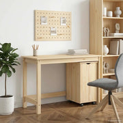 Set di Scrivania e Armadietto 2 pz Marrone 3438784